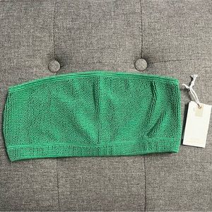 Good American Always Fits Metallic Swim